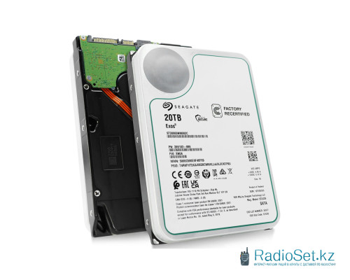 Жесткий диск Seagate Exos X20 ST20000NM002C 20TB SATA 6Gb/s, 3.5", 7200RPM
